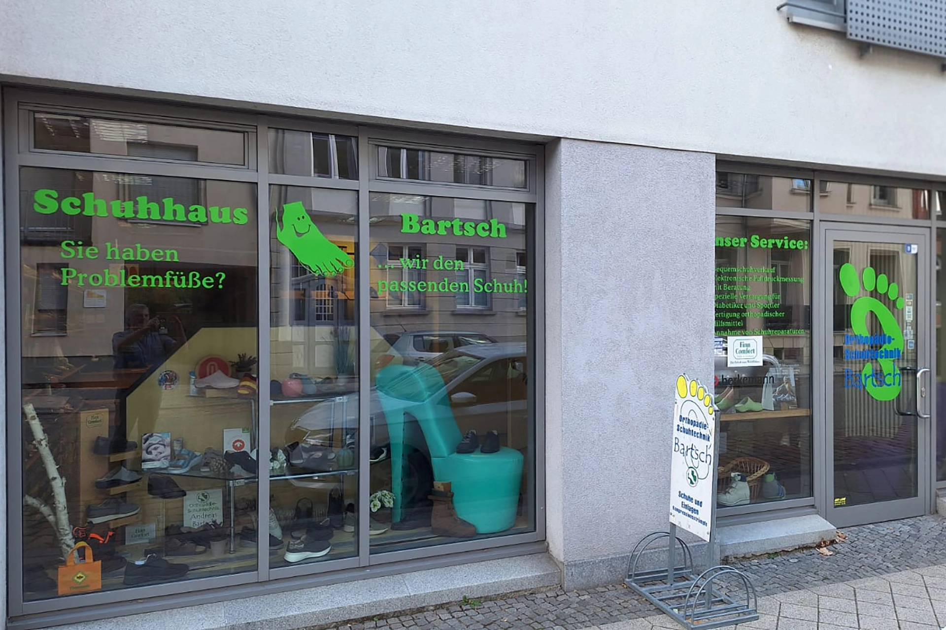 Orthopädieschuhtechnik A. Bartsch - Med./Techn. Hilfsmittel Orthopädie, Orthopädieschuhtechnik - Außenansicht Filliale in Stendal