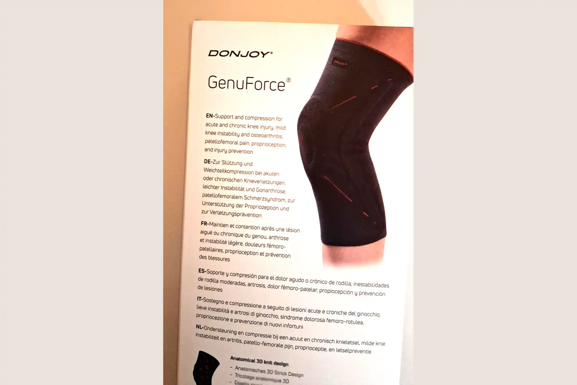 Orthopädieschuhtechnik A. Bartsch - Med./Techn. Hilfsmittel Orthopädie, Orthopädieschuhtechnik - KnieBandage Donjoy- GenuForce